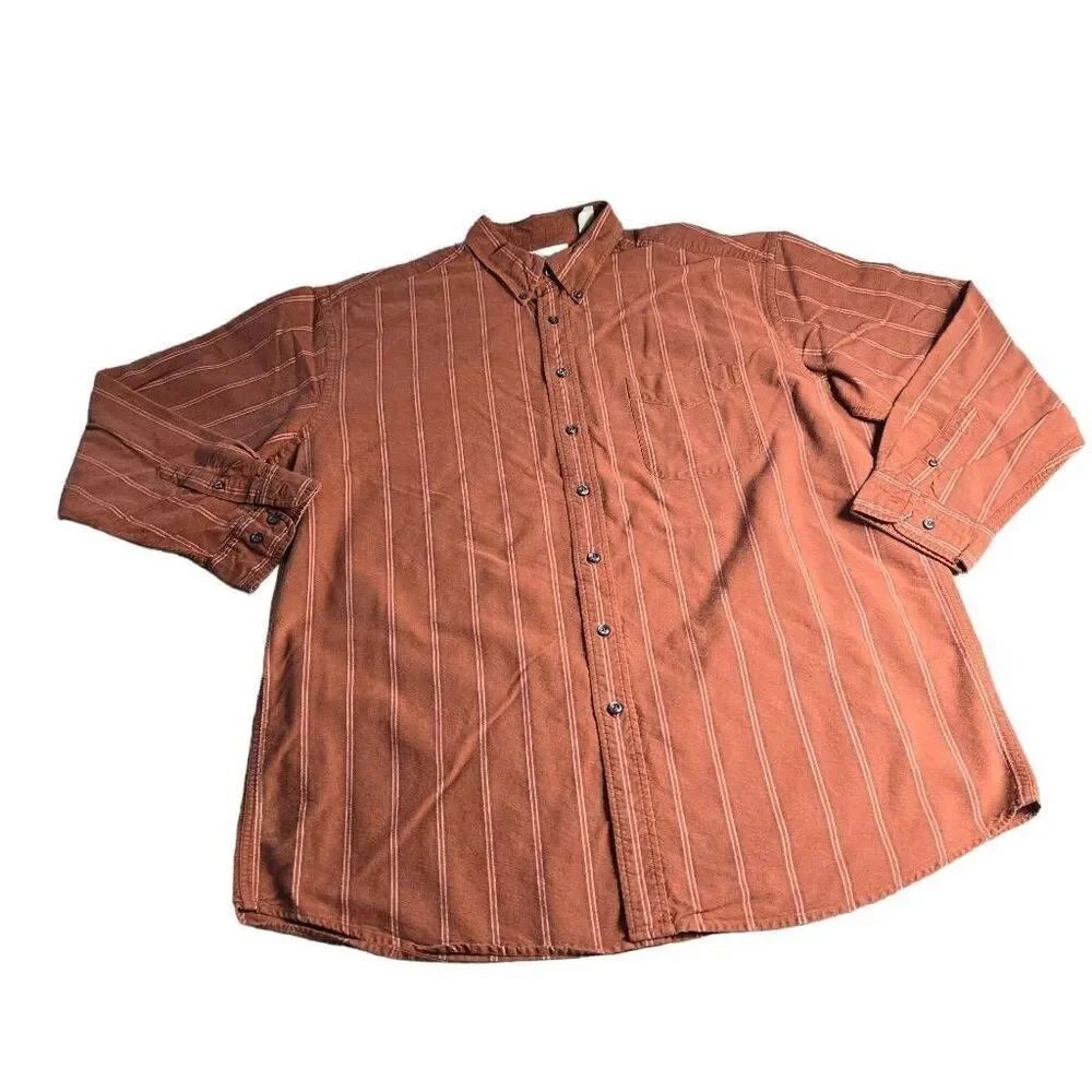 SJB stripped longsleeve buttondown Men's shirt XLT